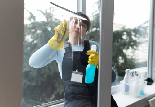 Nettoyage de vitres intérieures et extérieures à Villeneuve-du-Paréage